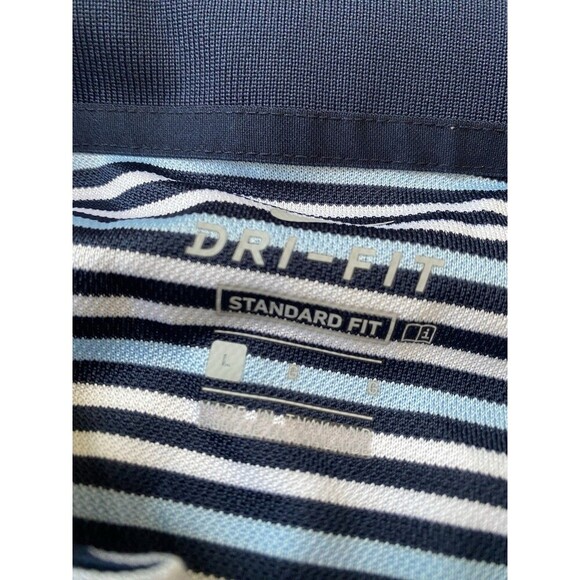 LOT (6) Nike Golf Dri-FIT Polo Shirt Mens Sz Large Sweatshirt Polo Tees Blue Red - Picture 7 of 16